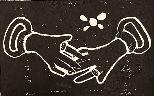 Victorian Clasping Hands