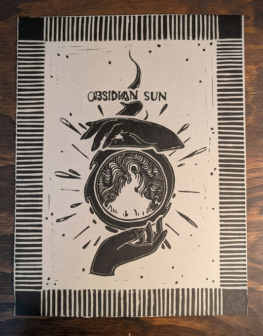 Obsidian Sun Poster