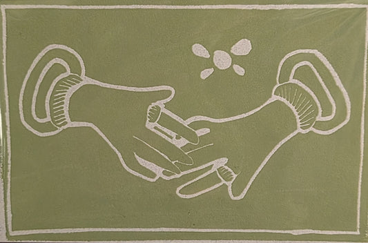 Victorian Clasping Hands